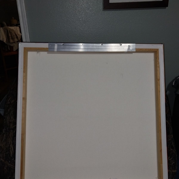 Vibrant Hibiscus ll 30 x 30 Signed Ghislaine Wall Art - Picture 9 of 16